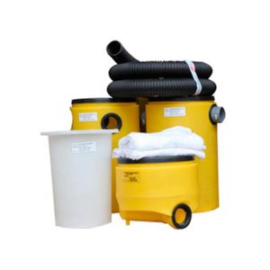 Set Fosa Séptica Horizontal 3250 Litros 12 Personas Amarillo Matriplast