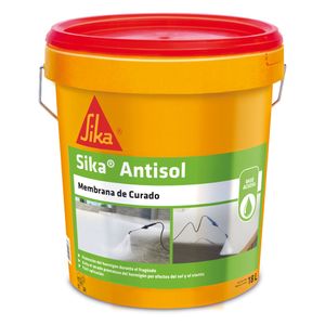 Membrana de Curado en Emulsión Antisol Tineta 18lts Sika