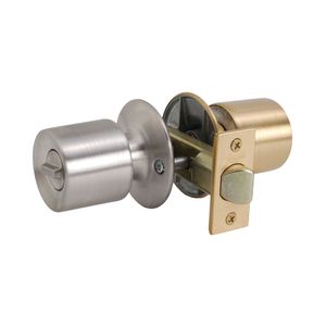 Cerradura Baño Embutida Inox/Bronce Satin 4044+AI/BS Scanavini