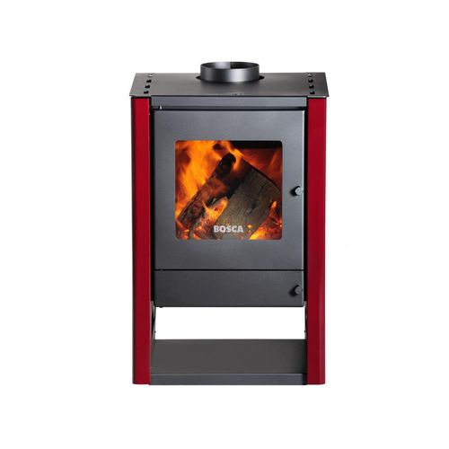Calefactor a leña 10,6 Kw gold 380 burdeo Bosca