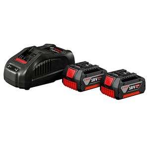 Kit Básico 2 Baterías 18V 4,0 Ah + Cargador GAL 1880 CV - 220V Bosch