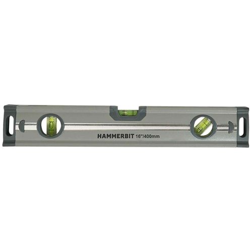 Nivel magnético 16" con 3 burbujas Hammerbit