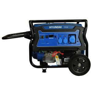 Generador Gasolina 7,5/8,3 Kw/Kva P. Eléctrica Monofásico Abierto c/ruedas Hyundai