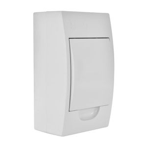 Tablero Sobrepuesto Ip41 Lh Tapa Color Blanco 4 Polos Lexo