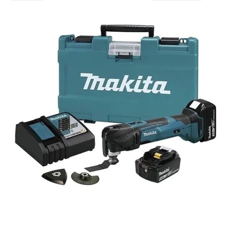 Multiherramienta Inalámbrica 18V + 2 Baterías + Cargador + Accesorios DTM51RFEX1 Makita