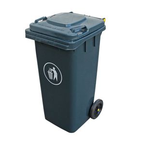 Contenedor Basura 120 Lts Gris