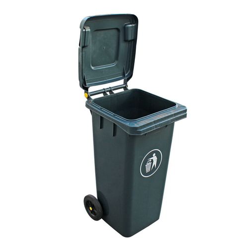 Contenedor Basura de 360 Litros Gris Signet