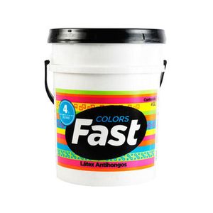 Latex Antihongo Fast Blanco Tineta 4 Gl (80260000p4) Tricolor