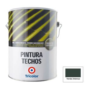 Pintura Techo al Agua Gl Verde Intenso Tricolor