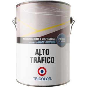 Alto Trafico Base Agua Rojo 1 Galón Tricolor
