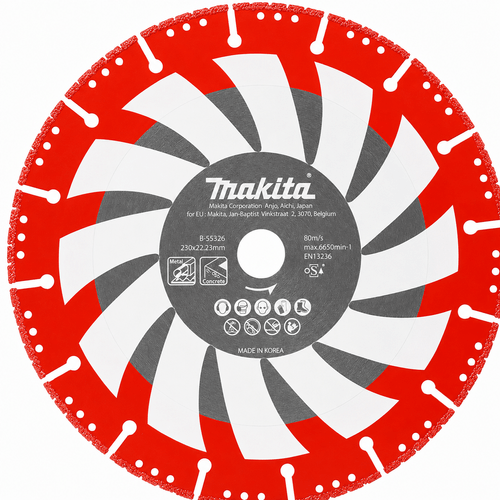 DISCO DIAMANTADO 9" B-55326 RESCATE MULTIMATERIAL (MAKITA)