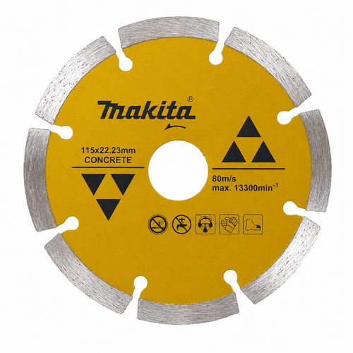 DISCO DIAMANTADO 4 1/2 SEGMENTADO D-44270 EJE 22.23MM (MAKITA)